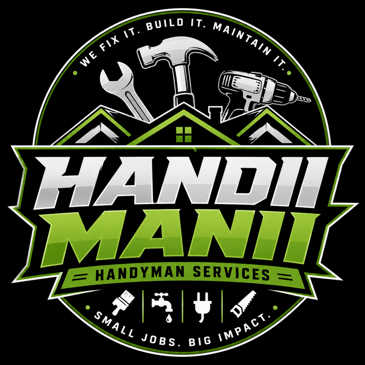 Handii Manii Handyman Services logo