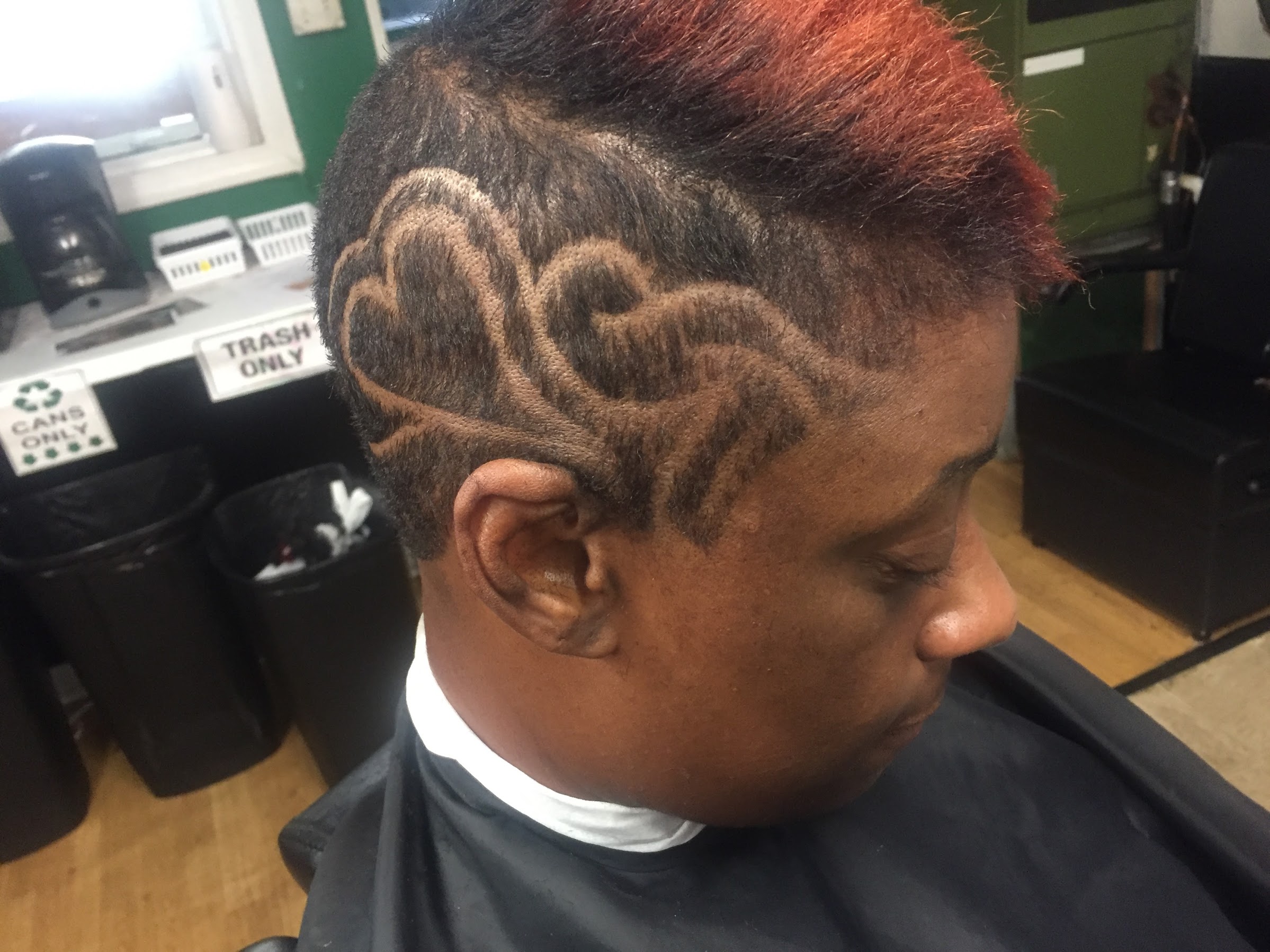 Custom haircut and design