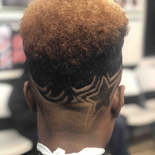 Fresh fade and line-up